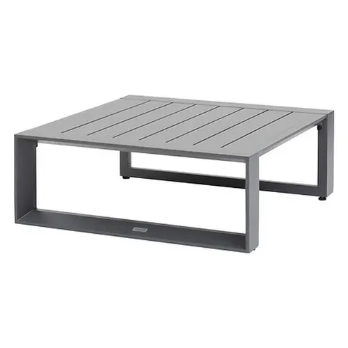 Salon De Jardin D'angle En Aluminium 5 Places Allure - Graphite