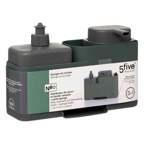 Organiseur Évier "néo" Avec Distributeur Vert