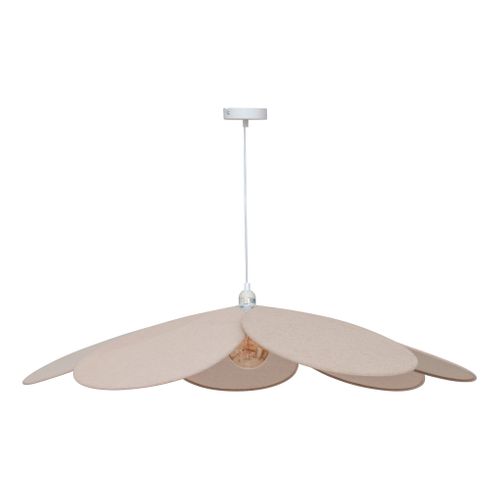 Suspension pétale D. 100 cm NAYA Beige