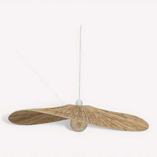 Lustre Raphia Suspension D78 Orane Raphia - Lustre - Suspension BUT