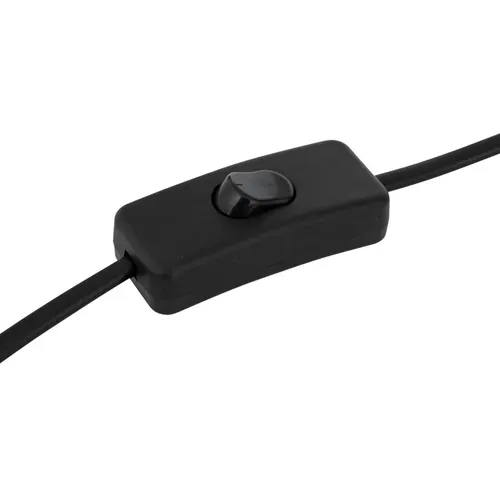 Lampe à poser H. 33 cm TOBIE Noire vue détaillée