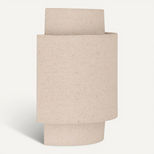 Applique Incurvée Lin Beige Nahel Atmosphera