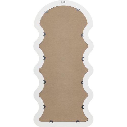 Miroir Mural Vague Emily - Blanc