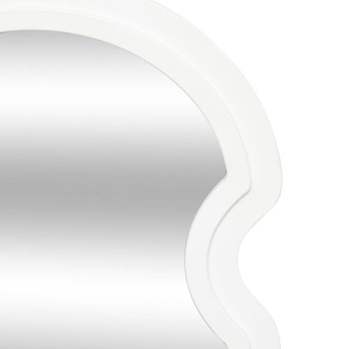 Miroir Mural Vague Emily - Blanc