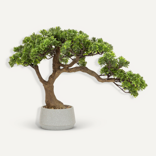Plante Artificielle Bonsaï En Pot H 60 Cm