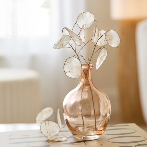 Soliflore en verre H. 13 cm SCOT Orange, vert ou rose