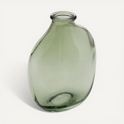 Soliflore en verre H. 13 cm SCOT Orange, vert ou rose vue 3/4