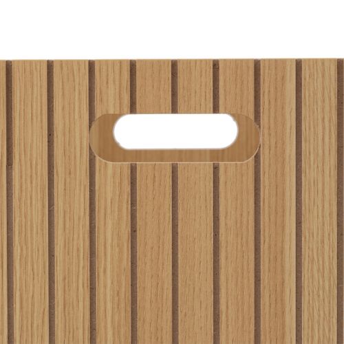 Boîte De Rangement En Bois Effet Tasseau