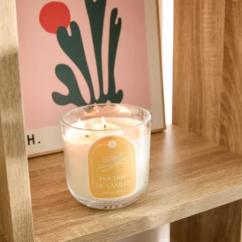 Bougie 610 g FLOA Vanille vue d'ambiance 1