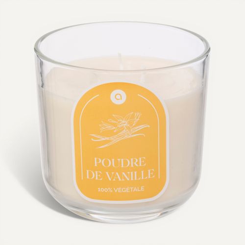 Bougie 610 g FLOA Vanille vue de face