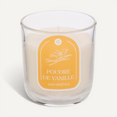 Bougie 210 g FLOA Vanille vue de face