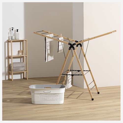 étendoir à Linge "blackbamboo" 95x62cm