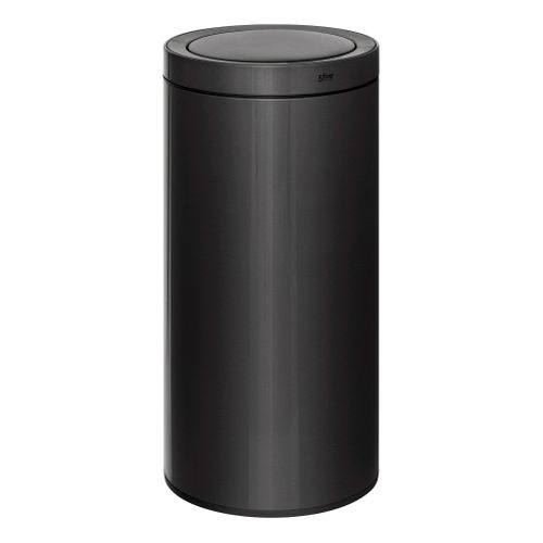Poubelle automatique 40L DELTA Noir vue 3/4