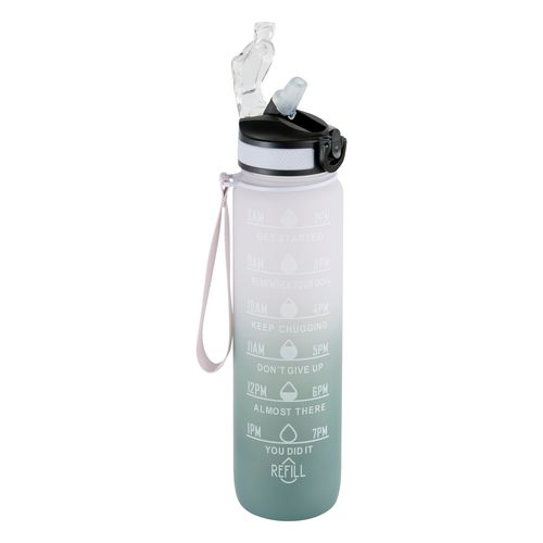 Bouteille de sport + paille 1L ALTO Multicolore