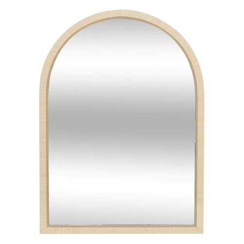 Miroir arche H75 cm THEA Marron clair / Marron foncé