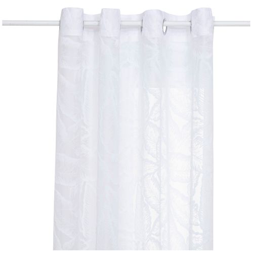 Voilage 140x240 cm LAZI Blanc vue 3/4