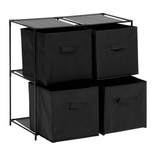 Etagère 2 Niveaux Mix'n Modul Noir