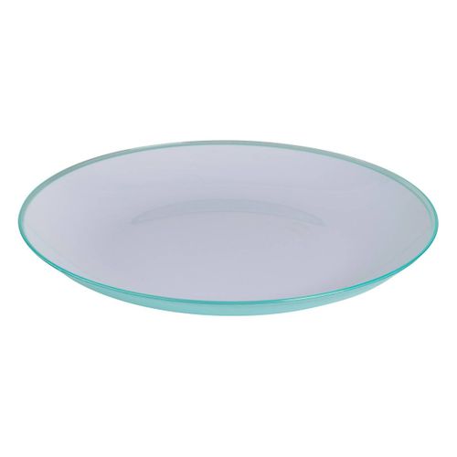 Assiette "square" Vert Menthe 25cm