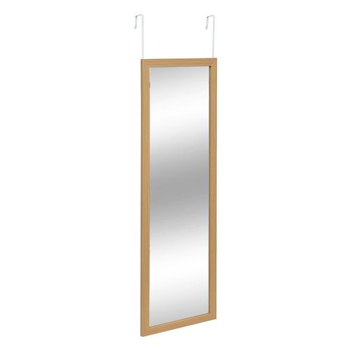 Miroir De Porte à Suspendre En Bois Tasso - Beige