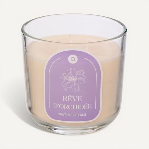 Bougie 610 g FLOA Orchidée vue 3/4