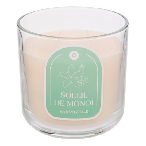 Bougie 350 g FLOA Monoï vue 3/4