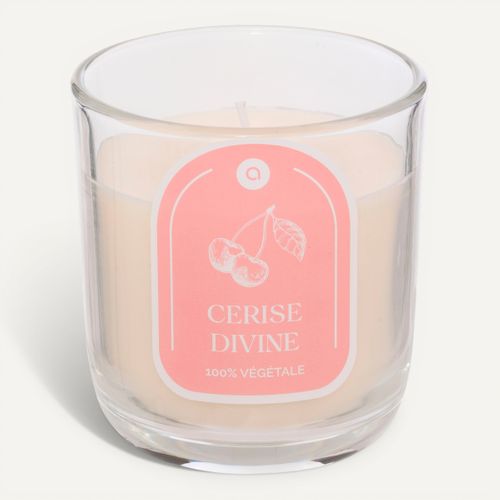 Bougie 210 g FLOA Cerise vue 3/4
