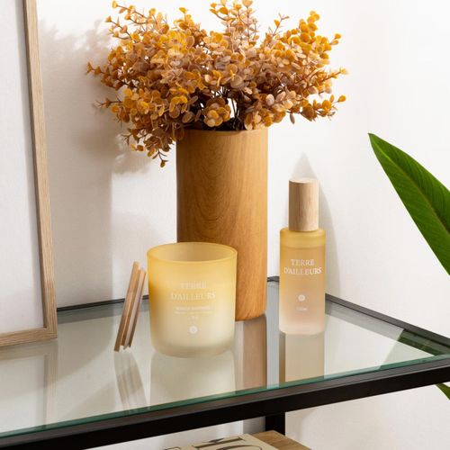 Bougie Parfumée En Verre "sana" 255g Terre D'ailleurs