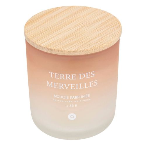 Bougie Parfumée Sana 255g Pot Verre Terre Des Merveilles