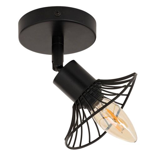 Applique Adelia 10 Cm Métal Noir Atmosphera