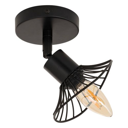 Applique Adelia 10 Cm Métal Noir Atmosphera
