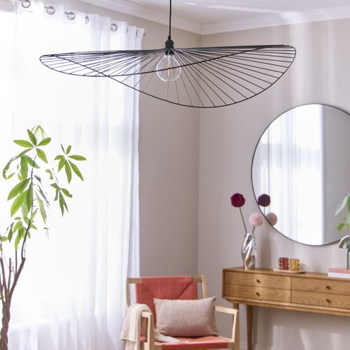 Suspension D. 98 cm ADELIA Noir vue d'ambiance 1