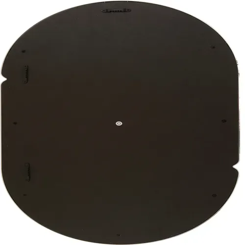 Miroir ovale H. 55 cm MICAELA Argenté vue accessoires