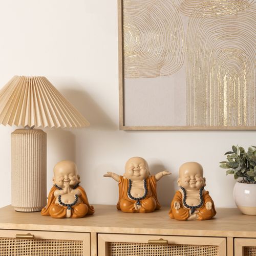 Bouddha Baya H.16cm Résine Assorti