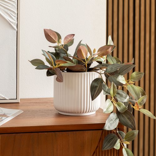 Cache-pot "nuria" Céramique D13xh12cm