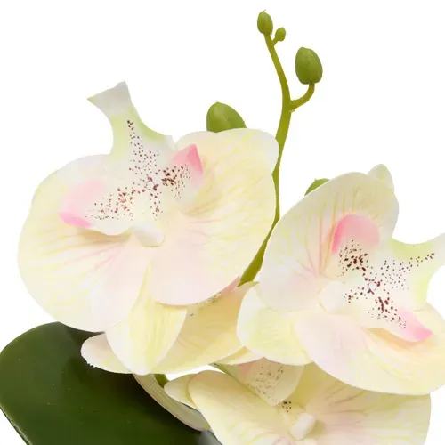 Fleur Artificielle Mick Orchidée H 23 Cm