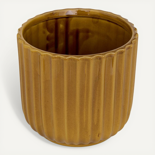 Cache-pot Iko En Grès 16x16x15cm