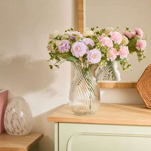 Bouquet D'oeillet Artificiel Phoebe H35 Cm