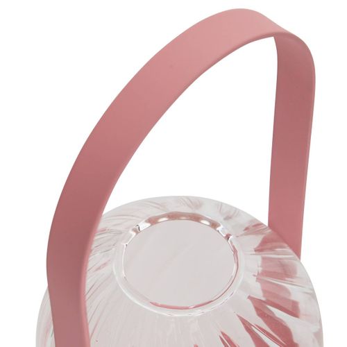 Lanterne Fleur De Rose H20cm