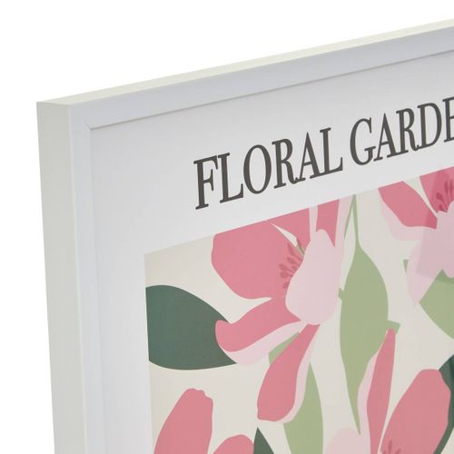 Affiche Encadrée Fleur De Rose 50x70cm