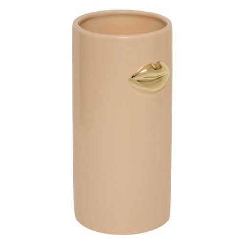 Vase En Céramique Crush H.20cm Beige