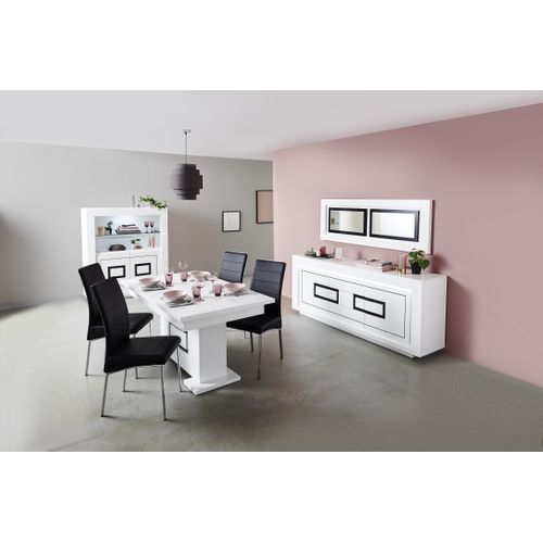 Set De Table Déco "coton" 38cm Gris