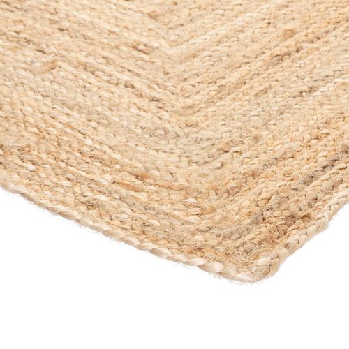 Tapis Décoratif En Jute Naturel 160 X 230 Cm