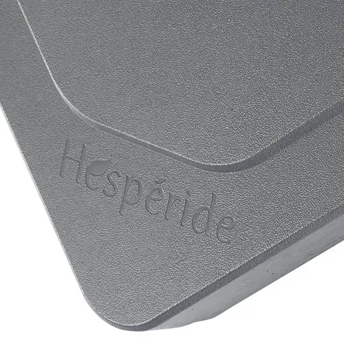 Dalle Pour Parasol 25 Kg Béton Stacio Ardoise Hespéride