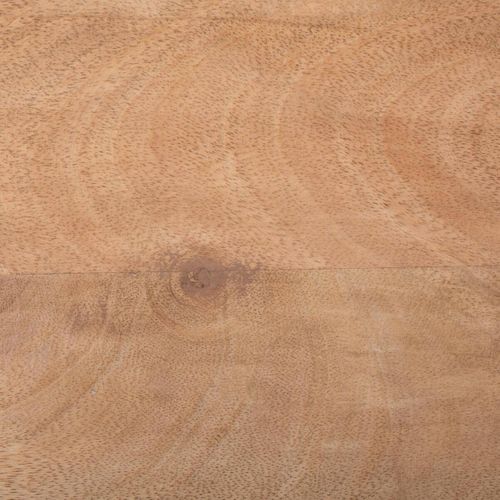 Table à Café En Bois De Manguier D 51 X H 33 Cm