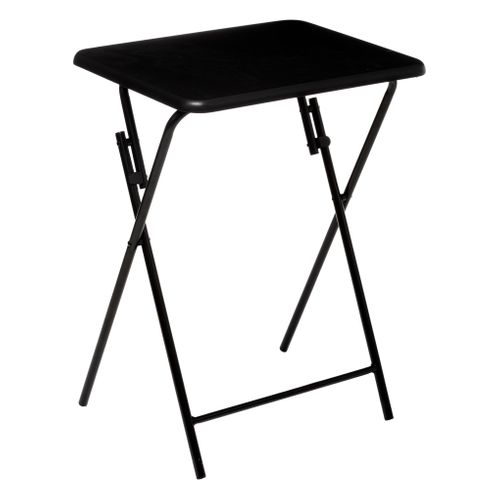 Table pliante 1P 48x38 - Noir vue 3/4