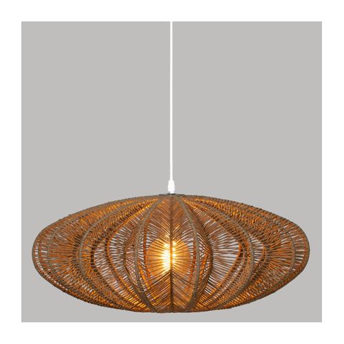 Luminaire Suspension Beige Nature D 57 Cm