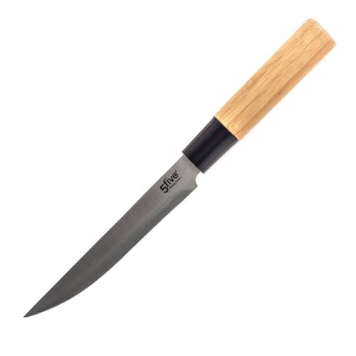 Bloc 5 couteaux Naturel