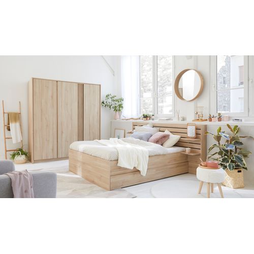 Bougie H.9 cm MAEL Gris clair