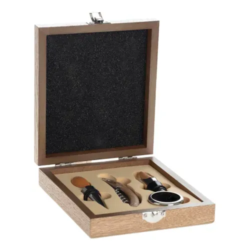 Coffret sommelier 4 pièces - Naturel vue 3/4