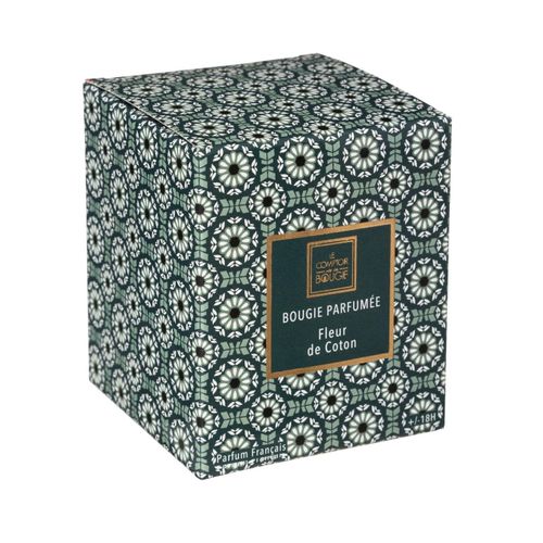 Bougie Parfumée Fleur De Coton Pot En Verre 110 G